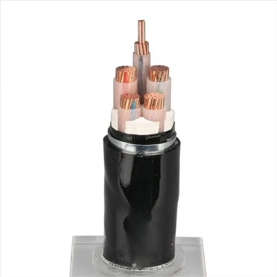 YJV Cu/XLPE/PVC/SWA/PVC изолированный небронированный силовой кабель с 3 ядрами 0,6/1 кВ медь